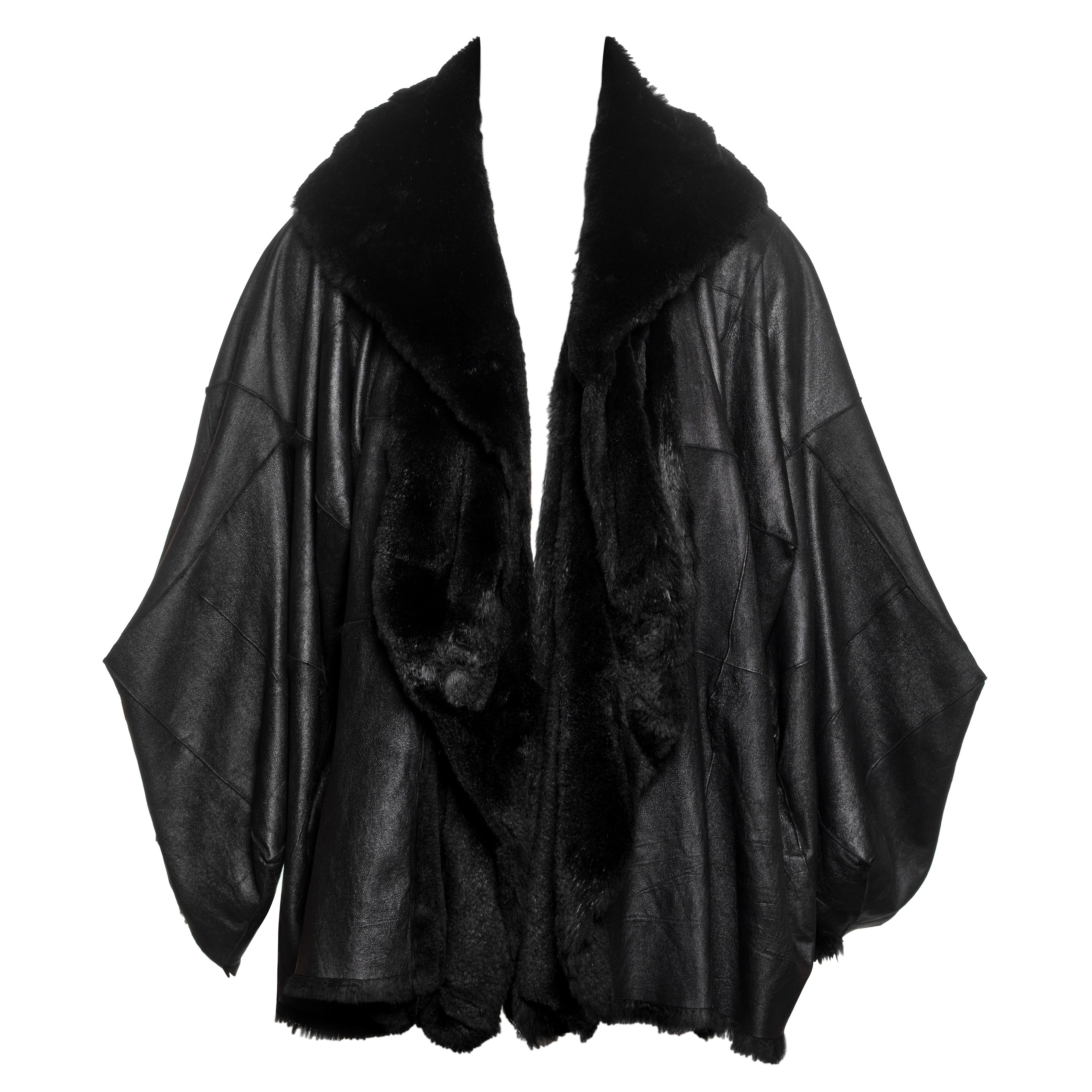 Christian Dior by John Galliano Reversible Patchwork Fur Coat, FW 2003 For Sale