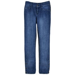 Chanel CC Buttons Bicolour Jeans 36 FR