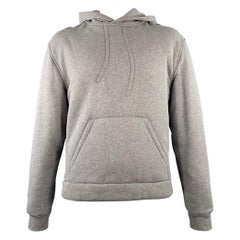 Sweat-shirt à capuche Doubourne Heather gris rembourré en coton JACQUEMUS Taille XL