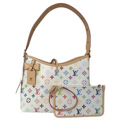 Louis Vuitton NWT Limited Edition LV x TM Murakami Multicolor CarryAll PM Bag