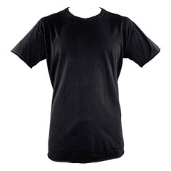 JOHN ELLIOTT Size L Black Cotton Crew Neck T-shirt