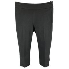Paul Smith Taglia 4 Leggings cropped in jersey nero