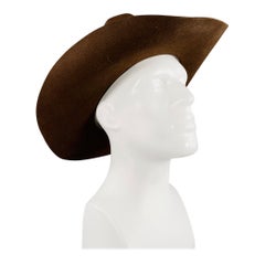 Stetson Taglia 7 1/4 Cappello da Cowboy in Feltro Marrone