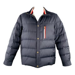 Moncler Taglia XXL Giacca trapuntata in lana con bottoni automatici