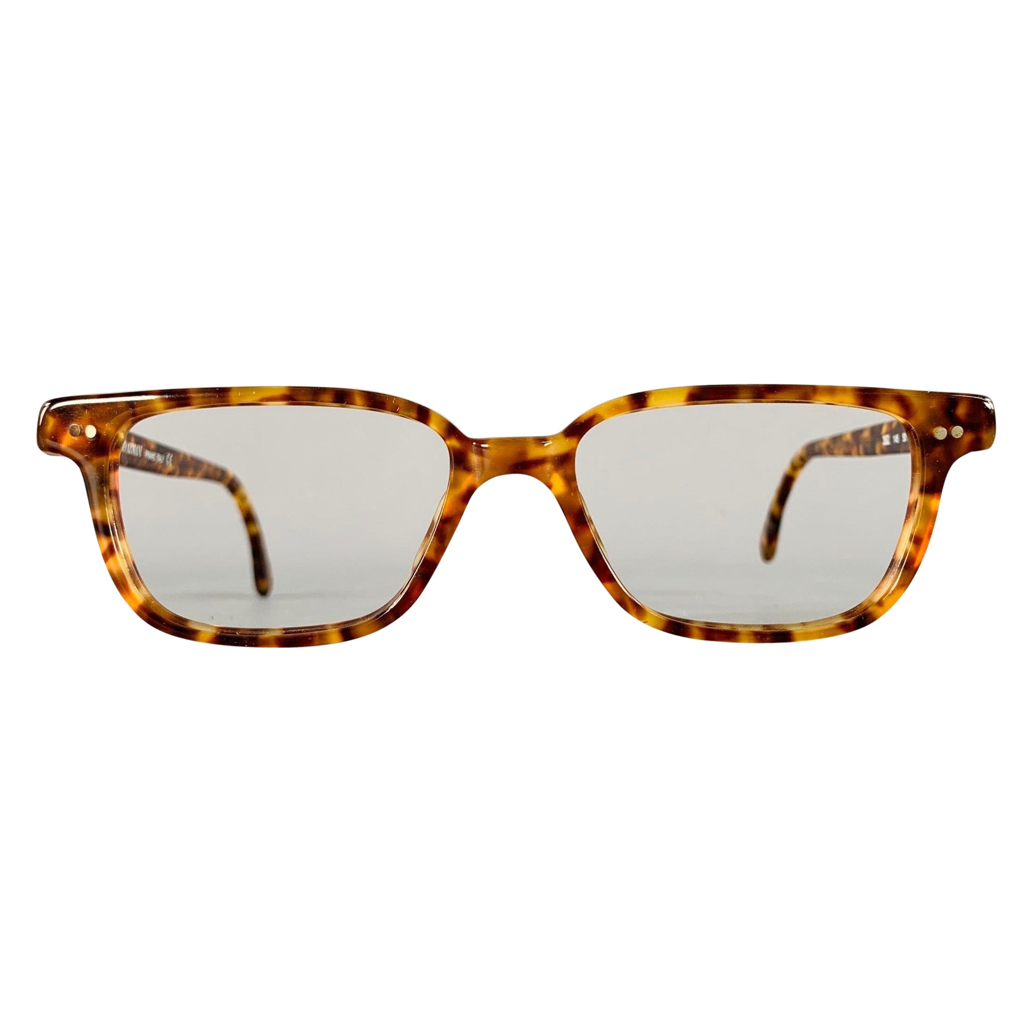 GIORGIO ARMANI Brown Tortoiseshell Acetate Frames