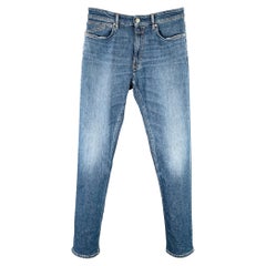 Closed Taille 30 Jean droit en coton bleu
