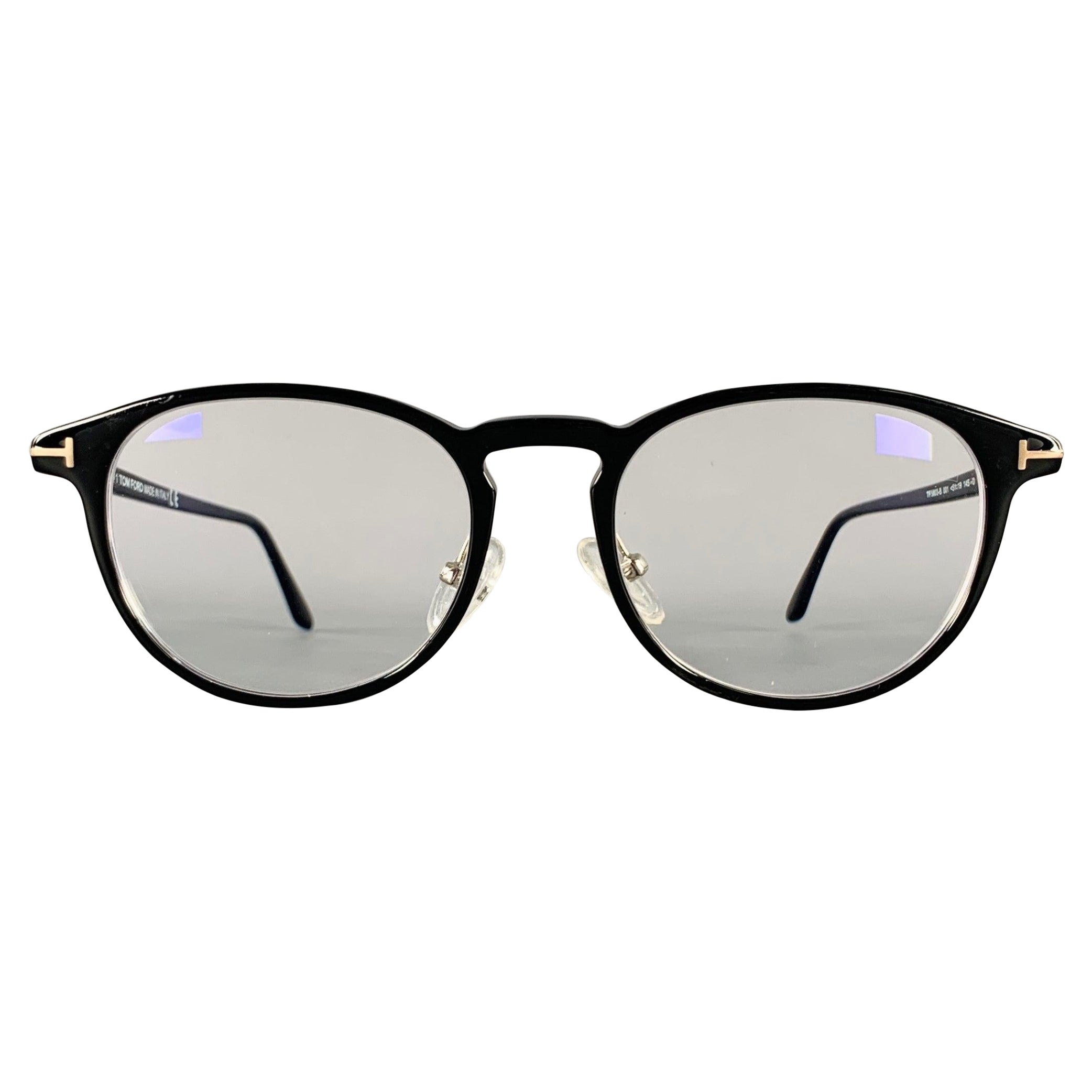 TOM FORD Black Acetate Frames For Sale