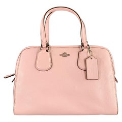 COACH Nolita Pink Pebble Grain Leather Cross Body Handbag