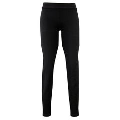 THE ROW Size XS Black Nylon Blend Elastic Waistband Leggings