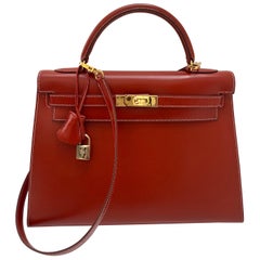 Borsa Hermes Brique Kelly 32