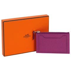 Hermès Cattleya Chevre Card Wallet