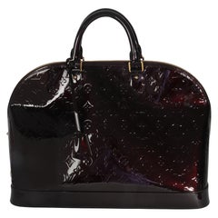Louis Vuitton Amarante Monogram Vernis Alma GM XL