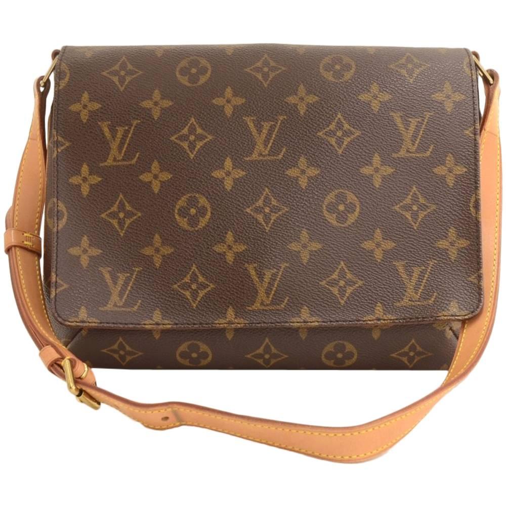 Louis Vuitton Musette Tango Monogram Canvas Shoulder Bag