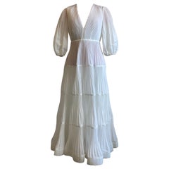Vestido largo blanco Zimmermann