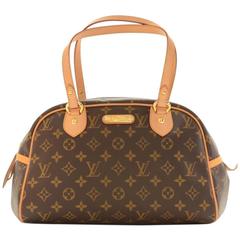 Louis Vuitton Montorguell PM Monogram Canvas Handbag 11