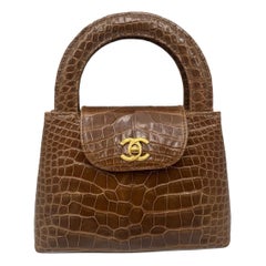 Chanel Vintage Crocodile Mini Kelly