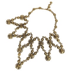 Etruscan Style Coiled Bib