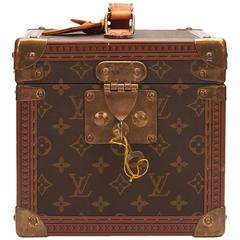 1990s Louis Vuitton Brown Classic Monogram Canvas Vintage Boite Flacons