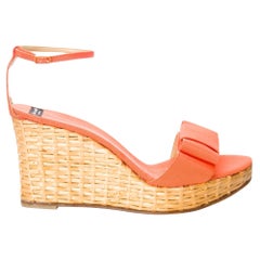 New Kate Spade Spring 2005 Collection Cabo Wedge Heel Size 9