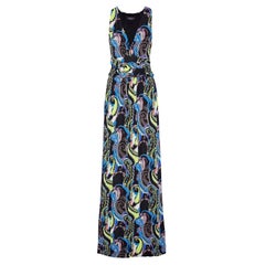 ETRO Breathtaking Paisley Print Maxi Dress Gown 44