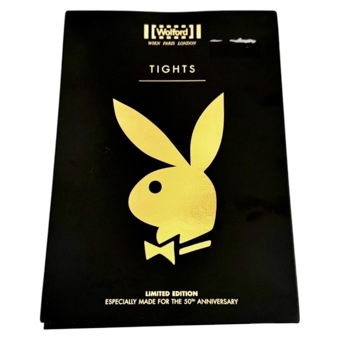 NEU Wolford X Playboy Limited Edition Bunny Tights Größe S - Seltene limitierte Auflage