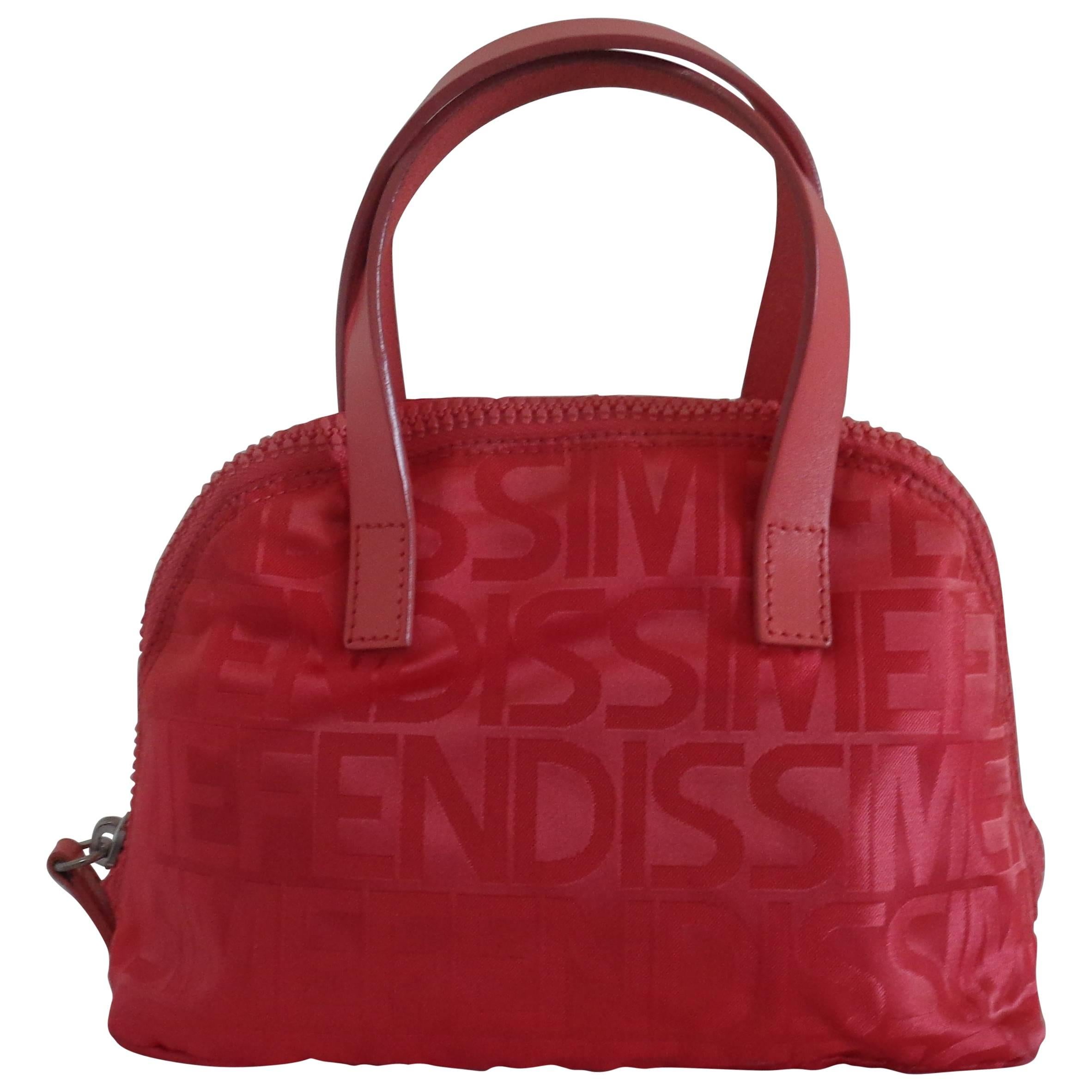 Fendi Accessories Pink Monogram Shoulder Bag
