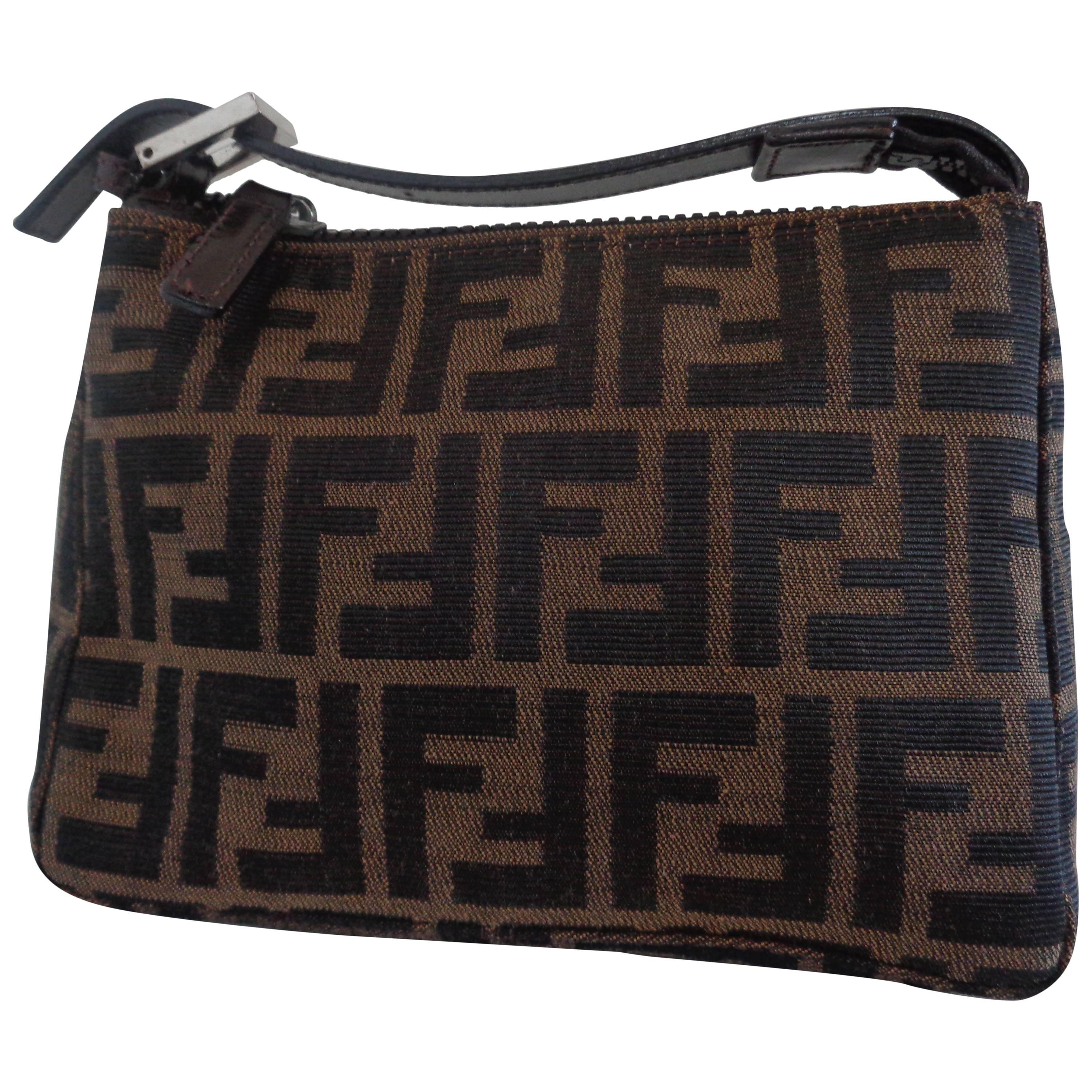 Fendi Brown Monogram Small Bag