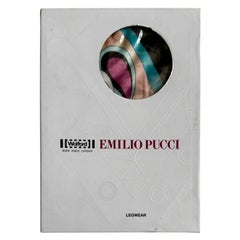 NEU Emilio Pucci x Wolford Seltener Signaturdruck Tights Pantyhose S