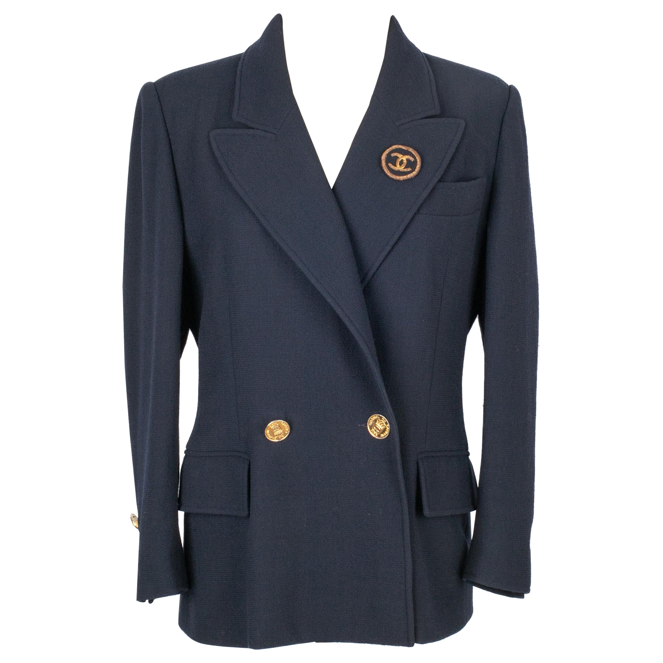 Giacca blu Chanel