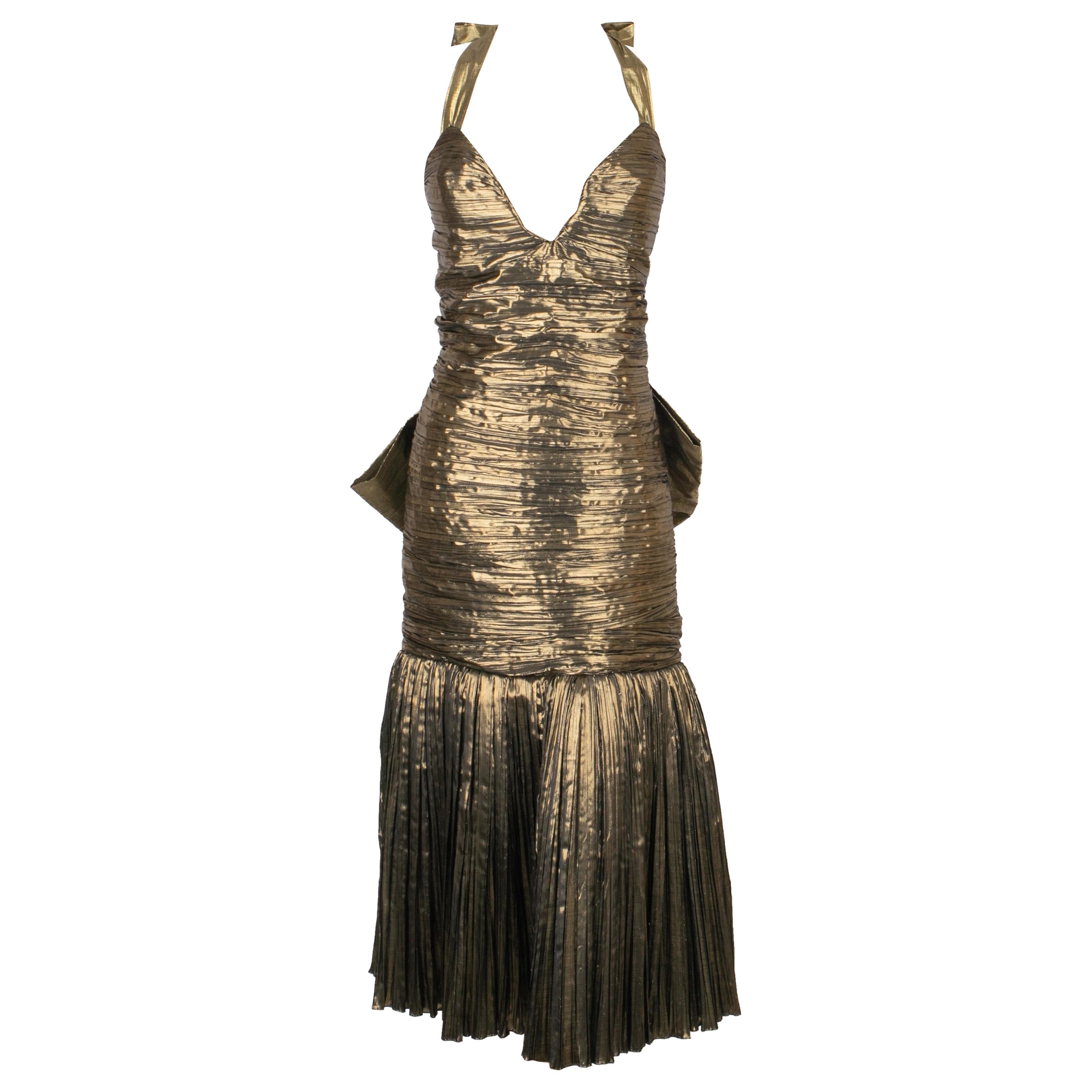 Lamé-Kleid