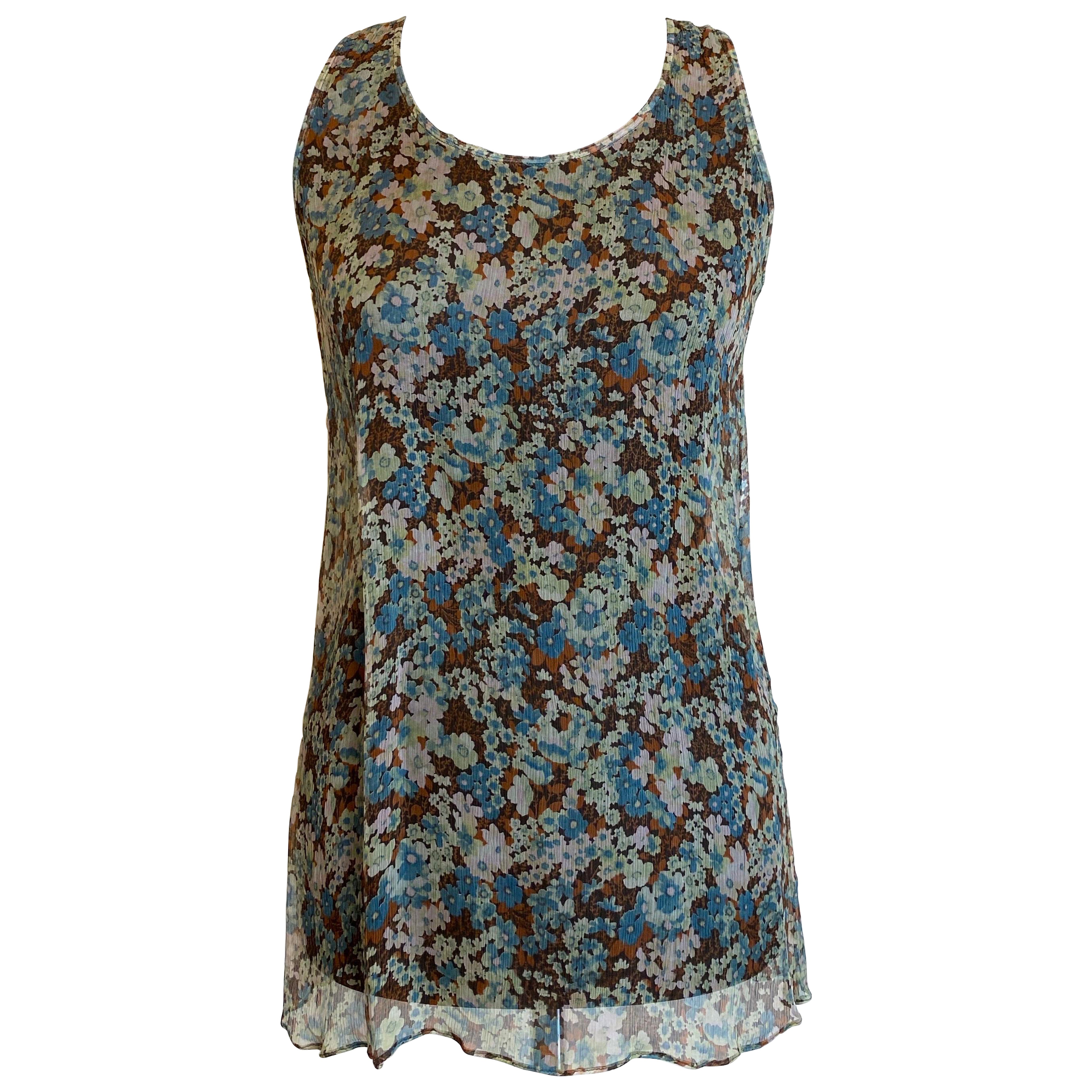 Top con fiori di seta di Stella McCartney in vendita