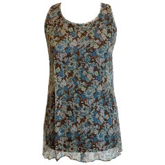 Stella McCartney silk flower Top