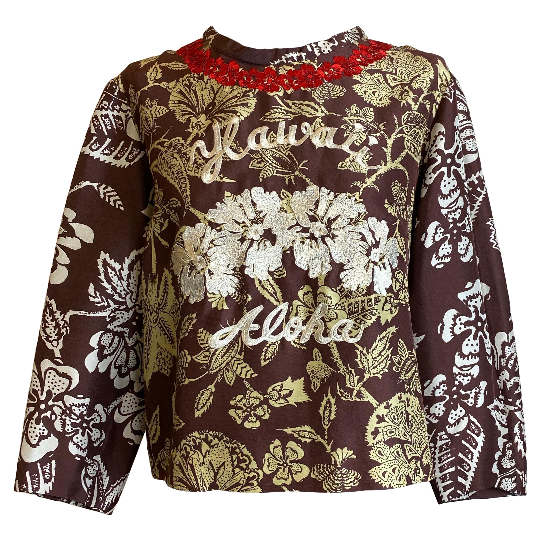 Isabel Marant Hawaii long sleeves T-Shirt For Sale