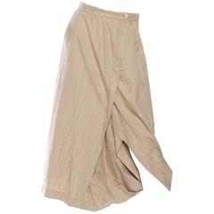 Issey Miyake Draped Skirt-Pants