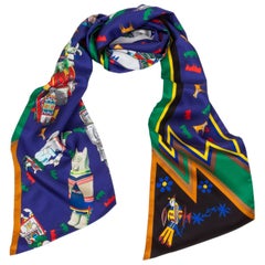 Hermès Limited Edition Kachinas Maxi-Seiden-Twilly:: Originalverpackt