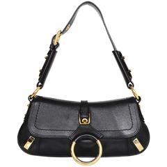 Dolce & Gabbana Black Leather Pochette Bag