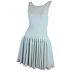 Azzedine Alaia Fit and Flare Dress