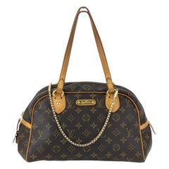 LOUIS VUITTON MONTORGUEIL PM Monogram Canvas Shoulder Hand Bag