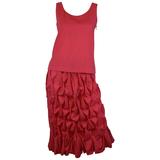 Issey Miyake - Ensemble jupe rose
