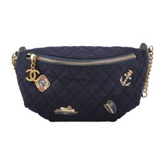 Chanel Belt Bag Métiers d'Art Paris-Hamburg 2018 Wool Nautical Charms