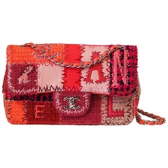 Chanel limited edition patchwork shoulder bag