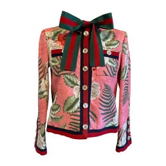 Gucci flora jacket ss collection 2016 by Alessandro Michele.