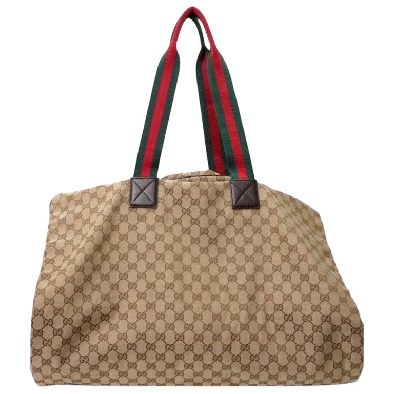 Gucci Porta Abiti GG Supreme Marrone