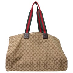 Gucci Porta Abiti GG Supreme Marrone