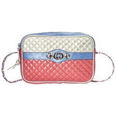 Gucci Camera Bag Borsa a Tracolla Zumi Laminata Tricolor