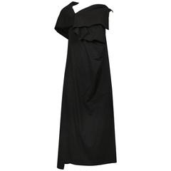 Vintage Comme des Garcons 1998 Black Folding Dress