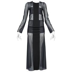Comme des Garcons Black Mesh Cross Ensemble 1994 11