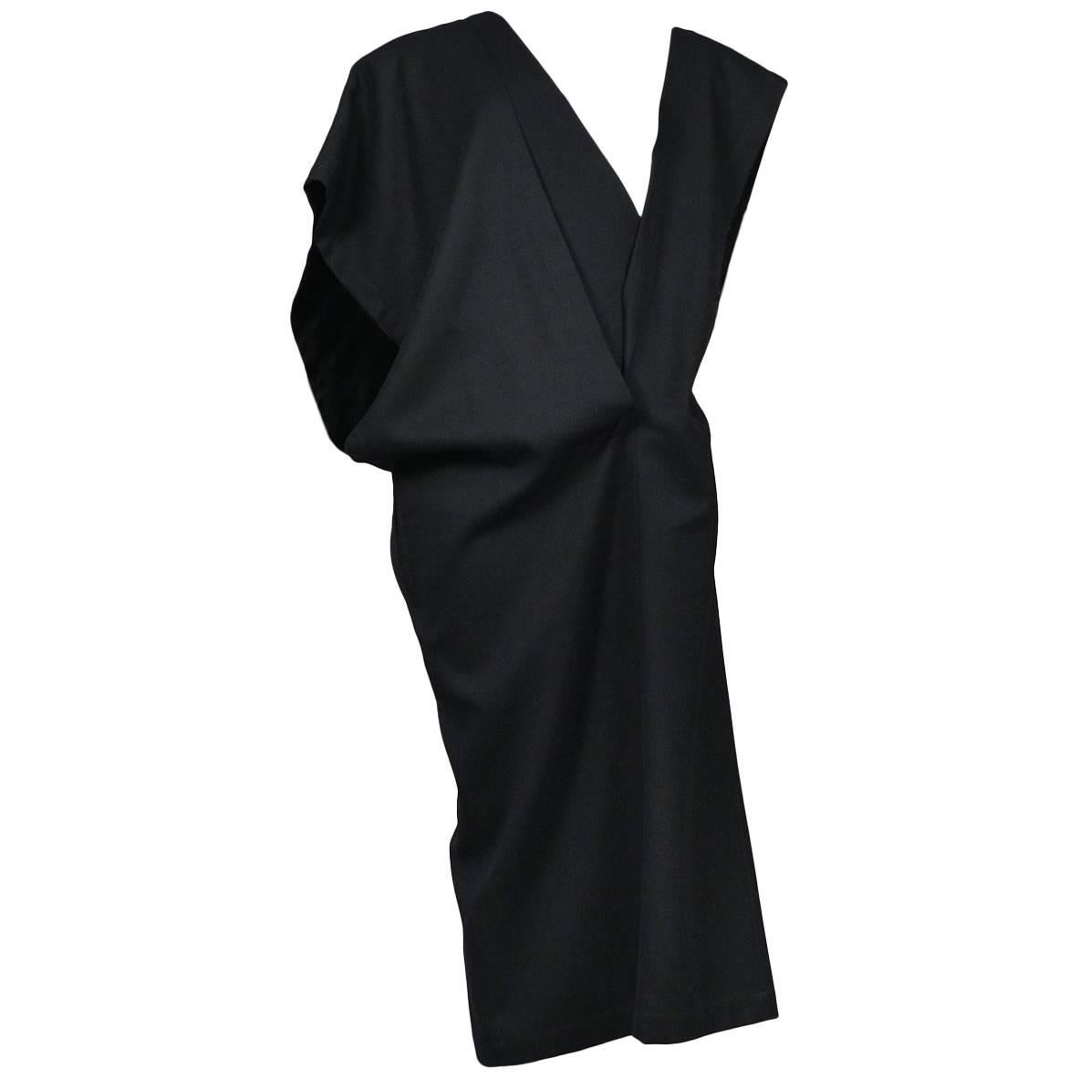 Comme des Garcons Early V Band Dress 1980s