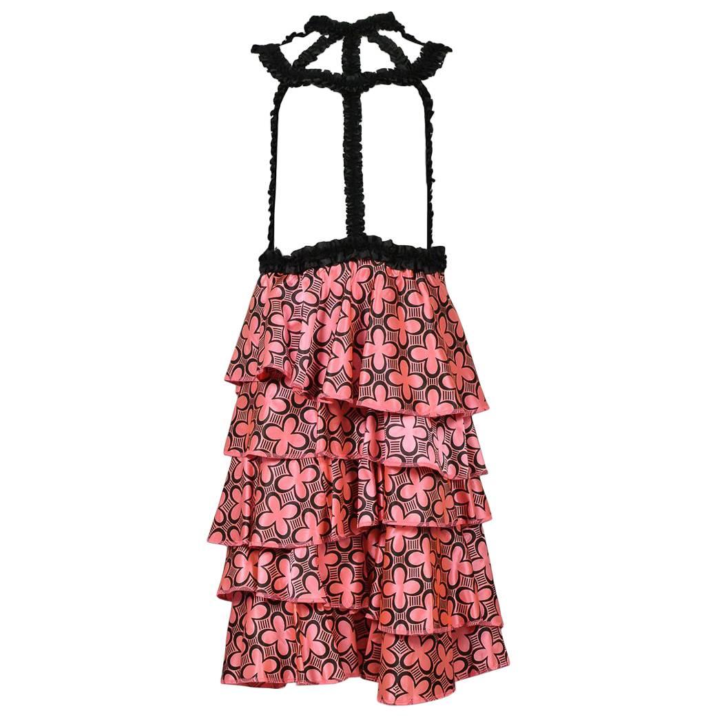 Comme des Garcons Pink Harness Dress AW 2008
