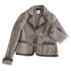 Chanel Seltene Paris / Salzburg Relaxed Kaschmirjacke 36 FR